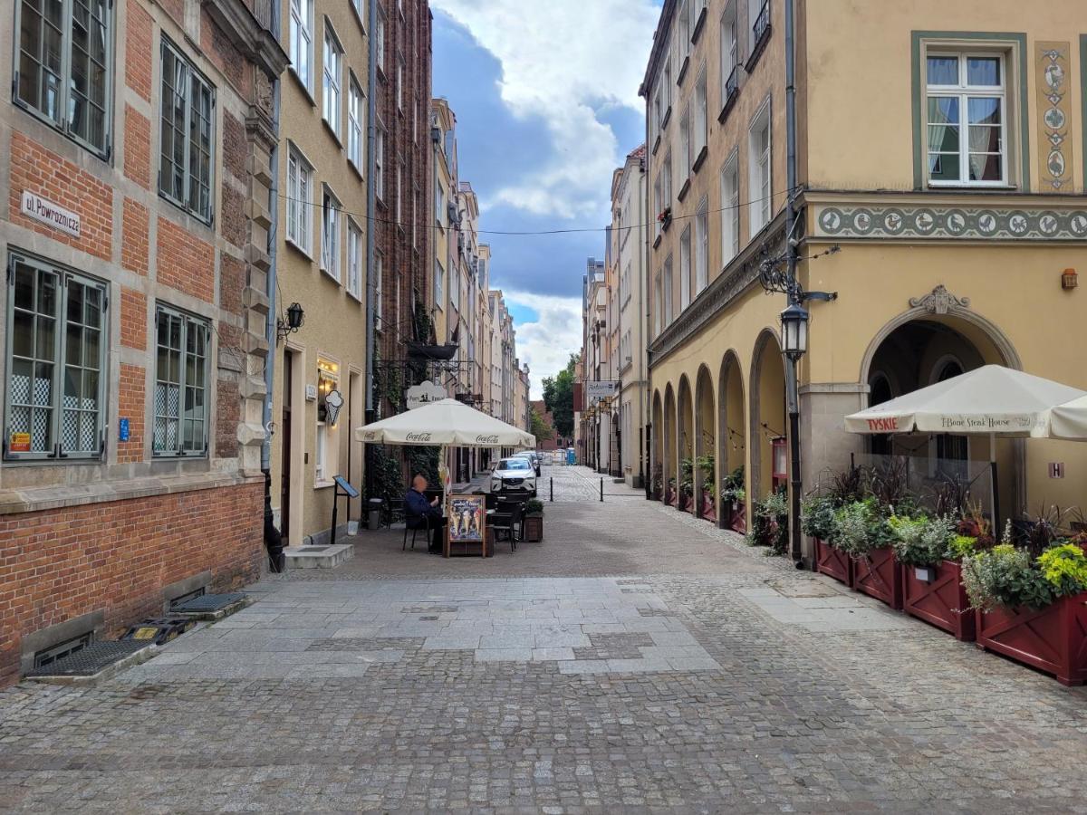 Apartament Stare Miasto Gdansk Z Widokiem Na Motlawe Екстериор снимка