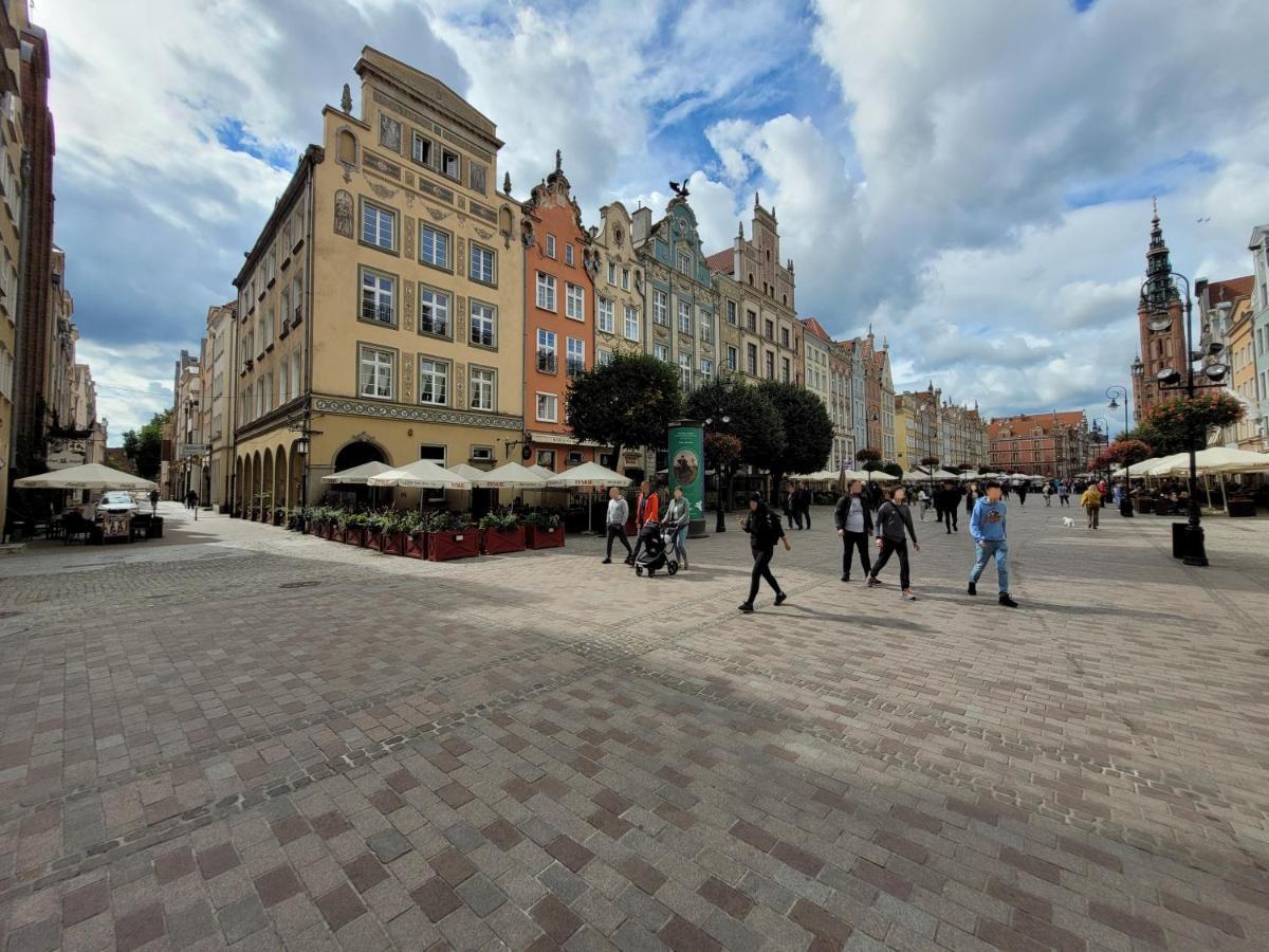 Apartament Stare Miasto Gdansk Z Widokiem Na Motlawe Екстериор снимка